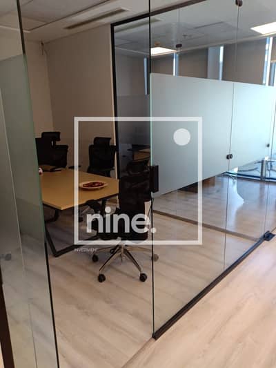 Administrative space for rent at the best price in CFC, on South 90th Street –96 sqm – Fifth Settlement – ​​New Cairo.