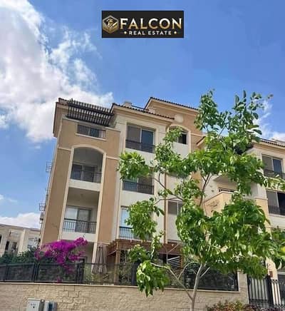 Ready-to-move-in apartment with a view of lagoons and landscape, unobstructed sea view, 140 sq m in Stone Residence Compound - New Cairo