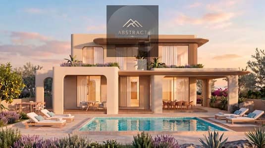 Junior chalet, fully finished, with sea and lagoon views at Hacienda Ras Al Hekma by Palm Hills, next to Madinaty Al Emaratia and Marasi,