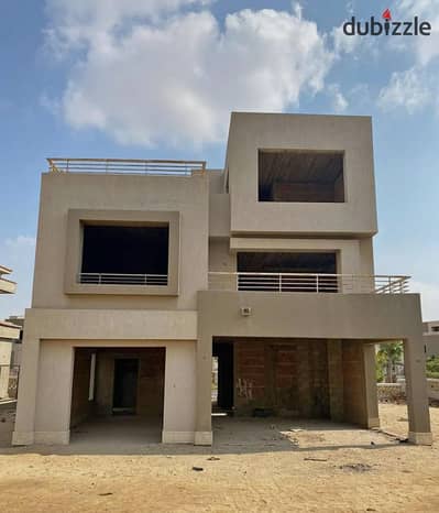 Villa with open views overlooking the landscape in Golf Extension, next to Golf Views and New Giza