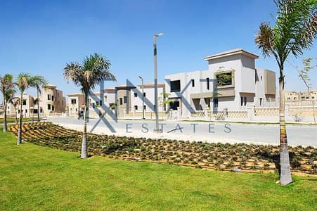 فيلا مستقلة للبيع في Golf Extention Palm Hills جولف إكستنشن بالم هيلز| 420م مباني | 520م أرض | 5 غرف نوم | 2 ماستر | غرفة مربية وسائق