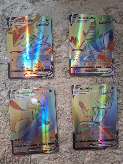 Rayquaza VMAX & Duraludon VMAX & Gardevoir VMAX & Mew VMAX