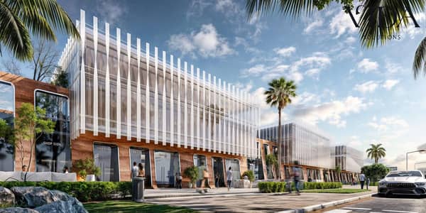 Clinic for sale 85 sqm in Thru Mall Sheikh Zayed directly on Dahshur Link Road with a 10% down payment and installments up to 8 years.