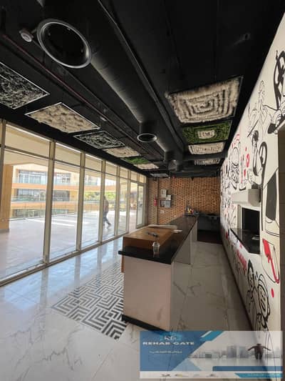 Shop for rent in Avenue Mall Al-Rehab - finished for restaurant activity