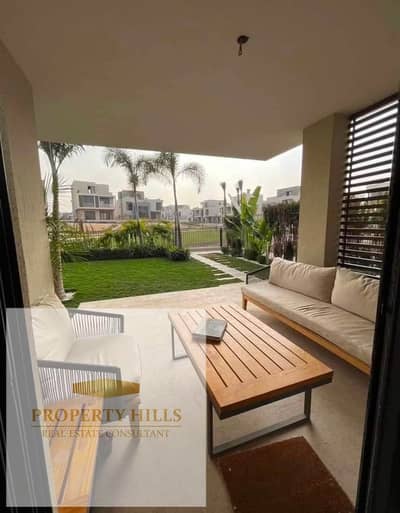 Ready to Move Duplex with Garden for Sale Open Landscape View Prime Location AZAD Compound Fifth Settlement New Cairo