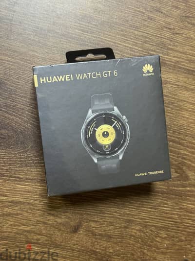 Huawei gt6 black جديده