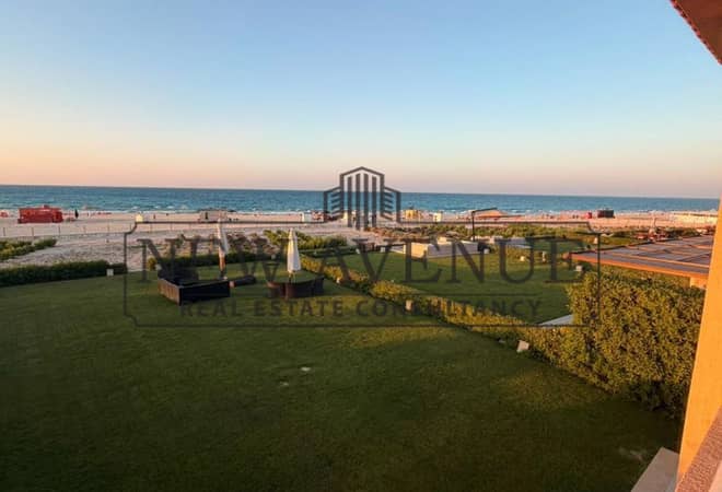 For sale Standalone villa 1st row - lowest Price -  under market price - bahary - corner - Telal North Coast - super lux finished