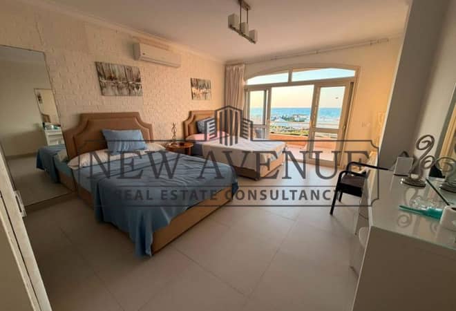 For sale Standalone villa 1st row - lowest Price -  under market price - bahary - corner - Telal North Coast - super lux finished