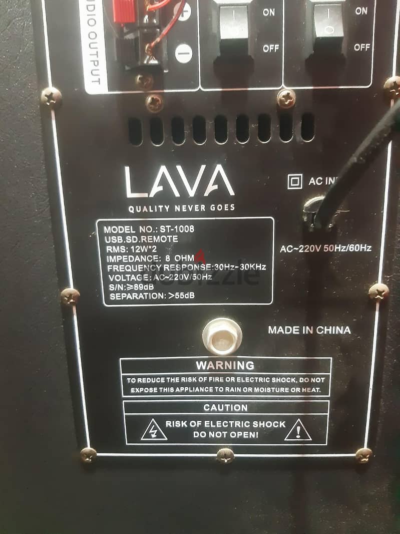 subwoofer lava 2