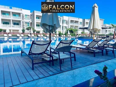 Own fully finished 2-BR chalet+AC's direct lagoon view in the best phase of Aroma El Sokhna, in the heart of Ain Sokhna.