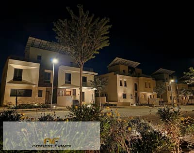 Semi-finished villa ready to move in SODIC next to Emaar with an 8-year payment plan