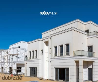 Villa 280 sqm Near Delivery and a Landscape View in Sheikh Zayed at Naia West, Next to Sodic.