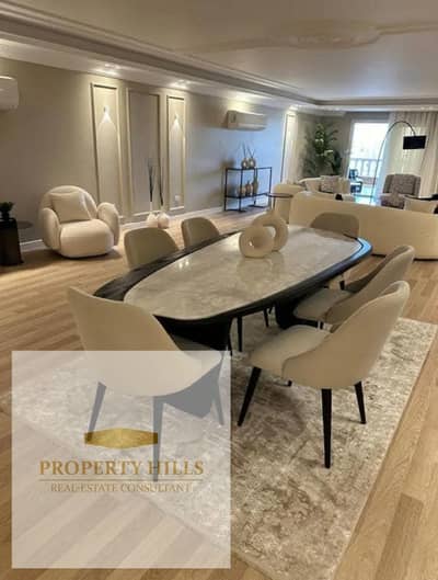 Apartment for Sale Fully Finished with ACs and Kitchen Cabinets Direct Pool View Prime Location in AZAD Compound Fifth Settlement New Cairo