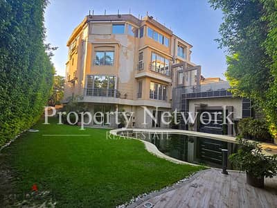 Fuly finished 5BR Twin Villa 540m with Private pool for sale | Katameya Residence | New Cairo Ready to move