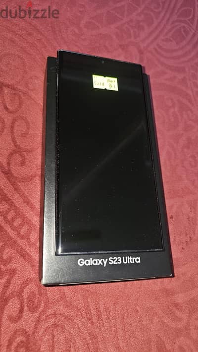 شاشة أصلية s23 ultra خلع من موبايلي بالفريم الأسود بالسريال والباركود