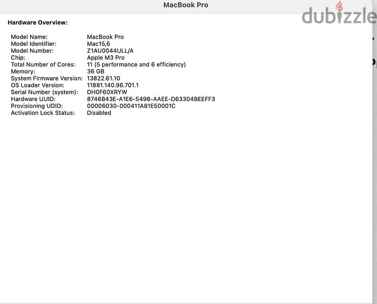 MacBook Pro m3 pro 14inch 5