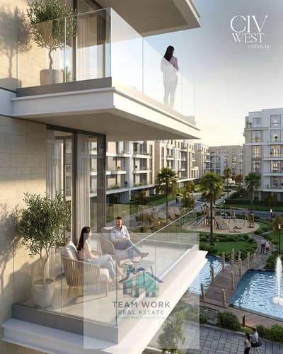 An excellent residential and investment opportunityفرصة سكنية واستثمارية ممتازة. . في كمبوند "CIV West الشيخ زايد   بمقدم 850الف وتقسيط 10 سنوات زايد"!