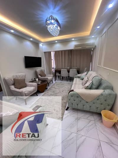 Ultra-luxuriously finished furnished apartment for rent in Nasr City (Abbas El Akkad area)