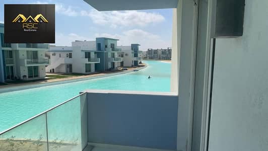 Lowest Price Resale Corner Chalet for Sale in Fouka Bay, Ras El Hekma – North Coast - First Row Lagoon - Prime Location - Super Lux Finishing - Lo2ta.