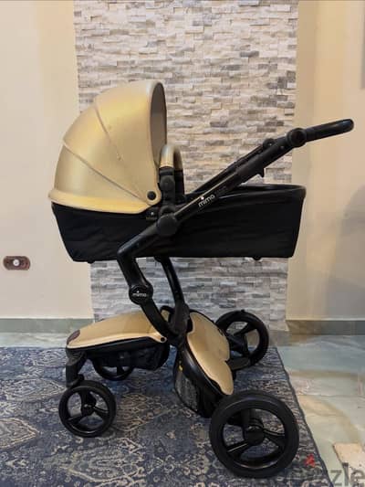 Champagne mima luxury stroller