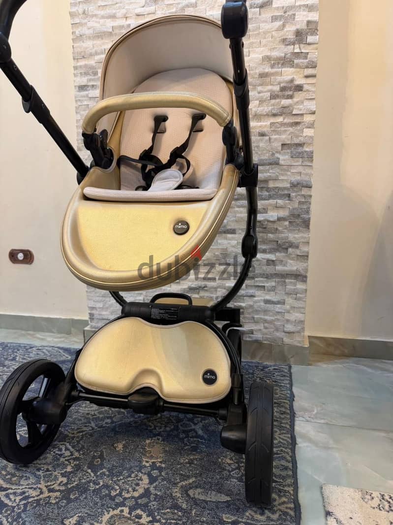Champagne mima luxury stroller 6