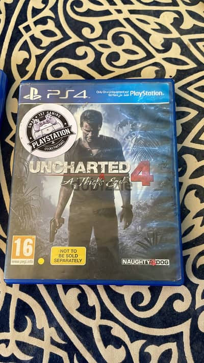 Uncharted 4 CD متاح للبيع!