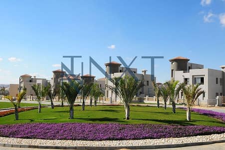 تاون هاوس Town house فاخر للبيع في Palm Hills golf Extention بالم هيلز جولف إكستنشن | وحدة وسطية مميزة بإطلالة مفتوحة وواسعة