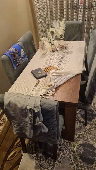 سفرة mdf ٦كراسي