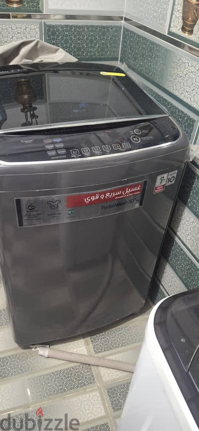 غساله ١٨LG كيلو ونصف انفرتر اسمرت