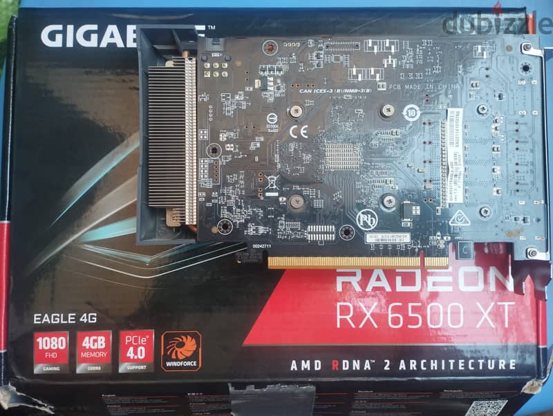 RX 6500 XT EAGLE 4G 3
