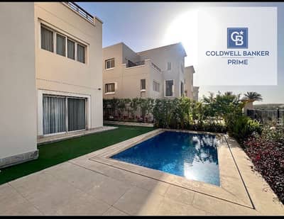 Exceptional Opportunity | Fully Finished & Fully Furnished 480 sqm Luxury Villa | Ready to Move | Direct Golf Front | Uptown Cairo – Celesta, Mokattam