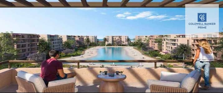 فرصة مميزة وحصرية | شاليه142 م للبيع بإطلالة مباشرة على اللاجون ومواجهة للبحر في Hacienda Waters – Palm Hills | الساحل الشمالي – رأس الحكمة -3 غرف