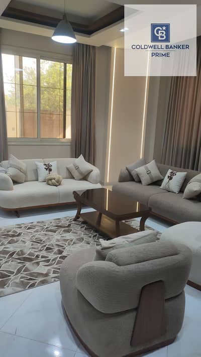 Excellent rental opportunity – 200 sq m fully finished and furnished apartment in West Golf Katameya – Immediate occupancy – 3 bedrooms