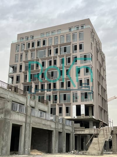 office for sale El-mehwar view in the angle-arkan