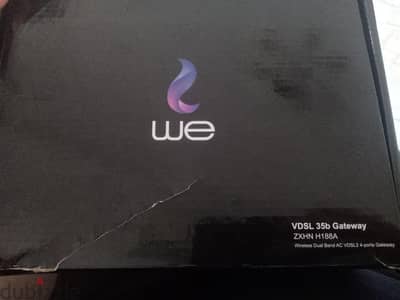 راوتر WE ZTE ZXHN H188A V6 بحالة ممتازة