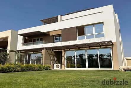 Twin House 409 Ready to Move with a Distinct View in Ab Vill Near Palm Hills