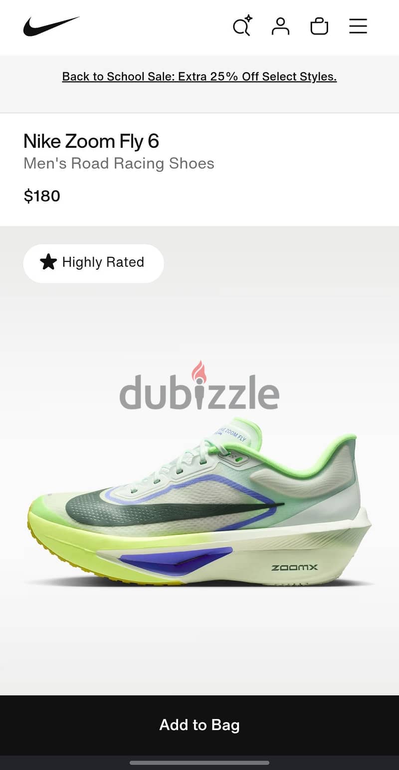 Nike Zoom Fly 6 5