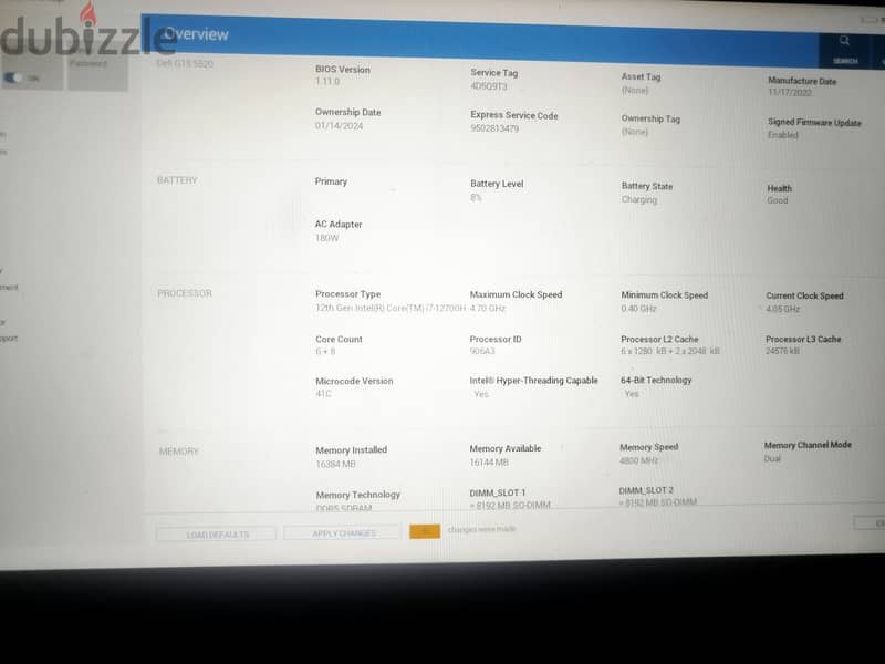 Dell G15 RTX3050 1