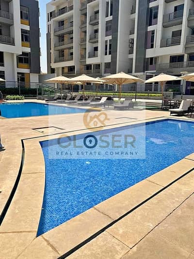 Last apartment 155m for sale 3BR in The Icon Compound Fifth Settlement with a garden view inst 10Y.