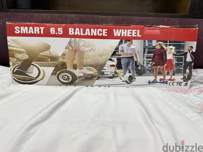 هوفربورد smart wheel 6.5 للأطفال بلون مميز