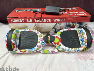 هوفربورد smart wheel 6.5 للأطفال بلون مميز