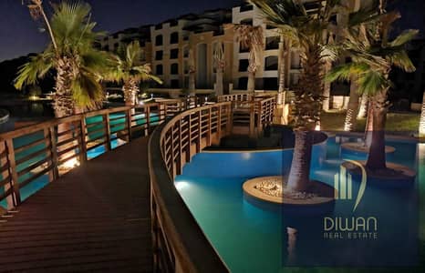 Last apartment for sale with a landscape view; direct installment plan available. Located on the Maadi Ring Road – Stone Residence Compound – New Cair