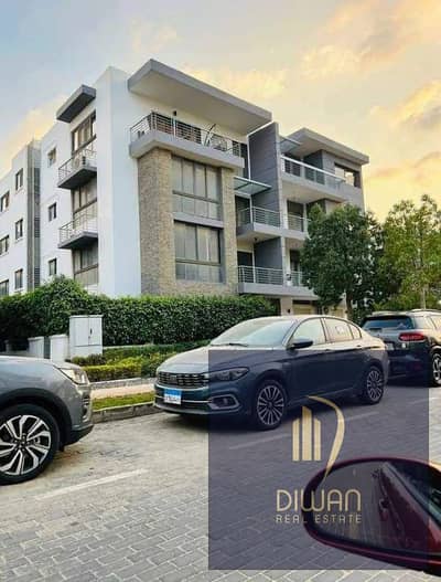 3-bedroom apartment for sale  Landscaped view  Located in the largest fully serviced and amenity-rich compound, directly facing Cairo International Ai
