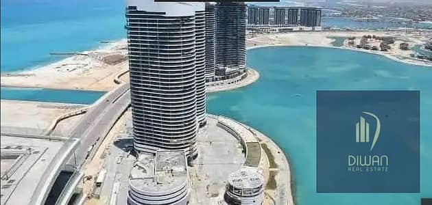 شقة لقطة استلام فوري بتشطيب الترا سوبر لوكس في قلب الساحل الشمالي العلمين الجديدة باقل سعر في السوق