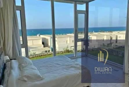 شالية جاهز للمعاينة والسكن بتشطيب كامل في قلب العين السخنة برايم لوكيشن Sea view من كل الغرف قرية بوهو Boho باقل مقدم واطول سداد وتقسيط مريح
