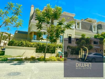 North-facing corner villa in a prime location in Sarai, Mostakbal City. Attractive price, minutes away from Madinaty and Fifth Settlement.