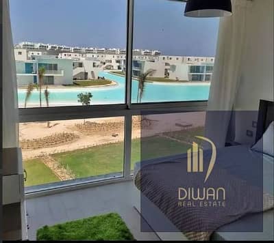 شالية مميز Sea View في قلب الساحل الشمالي في قرية فوكا باي فيو لاجون