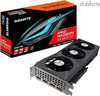 AMD RX 6600XT GIGABYTE 8GB VRAM