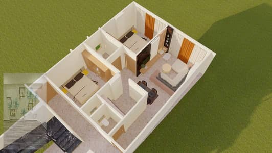 Apartment for sale in Hadayek Al-Ahram, the fourth gate, two years installment