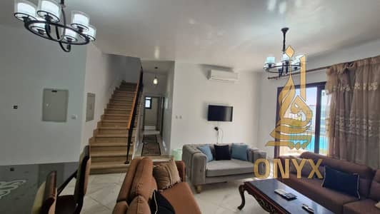 دوبلكس 260م ايجار دايركت على اللاجون بأقل من سعر السوق في مراسي بلانكا بالساحل الشمالي - Marassi Blanca in North Coast